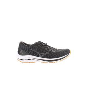 Mizuno Womens Wave Rider 24 Black Running Shoes Size 8 Medium (B, M)